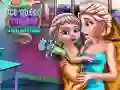Игра Ваксини за бебета на Ледената кралица онлайн Игра Ваксини за бебета на Ледената кралица онлайн
