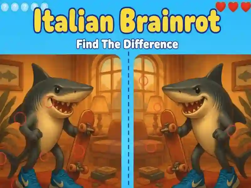 Игра Italian Brainrot: Открийте разликите онлайн Игра Italian Brainrot: Открийте разликите онлайн