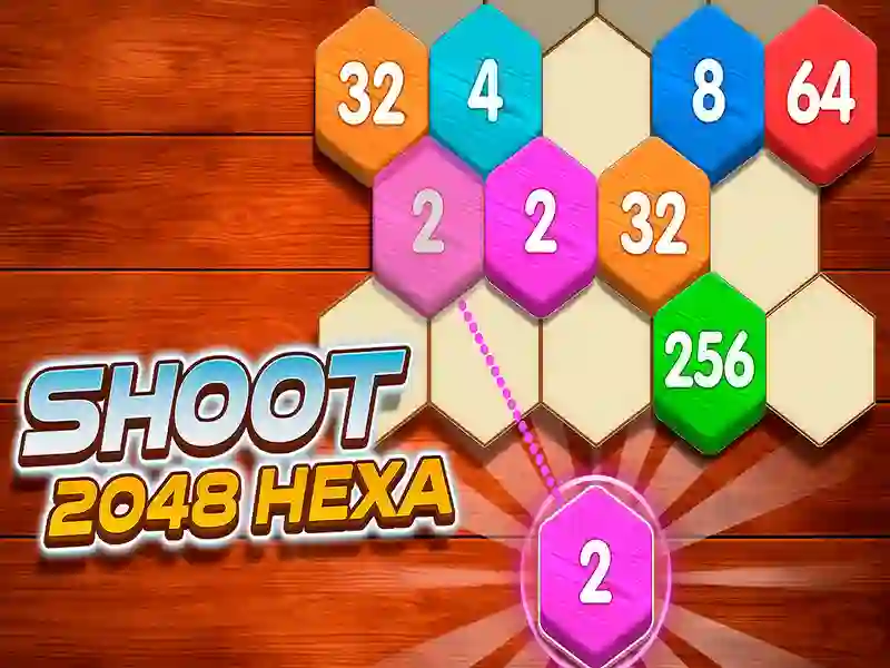 Игра Стреляйте 2048 Hexa онлайн