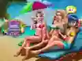 Игра Подготовка за бронзов плаж на кукли онлайн