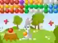 Игра Зайче Стрелец с Цветни Балони онлайн Игра Зайче Стрелец с Цветни Балони онлайн