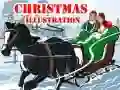 Игра Коледна илюстрация онлайн