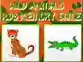 Игра Игра за памет с диви животни за деца онлайн