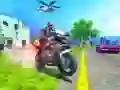 Игра Шофьор на Полицейски Мотоциклет онлайн Игра Шофьор на Полицейски Мотоциклет онлайн
