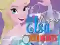 Игра Скритите сърца на принцеса Елза онлайн