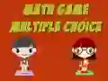 Игра Математическа игра с многократен избор онлайн Игра Математическа игра с многократен избор онлайн
