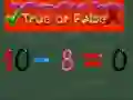 Игра Математически задачи вярно или грешно онлайн