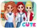 Игра BFF Принцеса Обратно в Училище онлайн Игра BFF Принцеса Обратно в Училище онлайн
