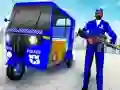 Игра Полицейско авто-рикша такси онлайн Игра Полицейско авто-рикша такси онлайн