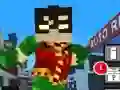 Игра Teen Titans Go: Minecraft Тийнейджър Бегач 3D онлайн