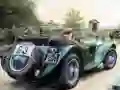 Игра Пъзел с картина на винтидж автомобили онлайн Игра Пъзел с картина на винтидж автомобили онлайн