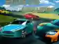 Игра Предизвикателство с Акробатични Коли онлайн Игра Предизвикателство с Акробатични Коли онлайн