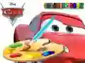 Игра Оцвети Disney Cars онлайн