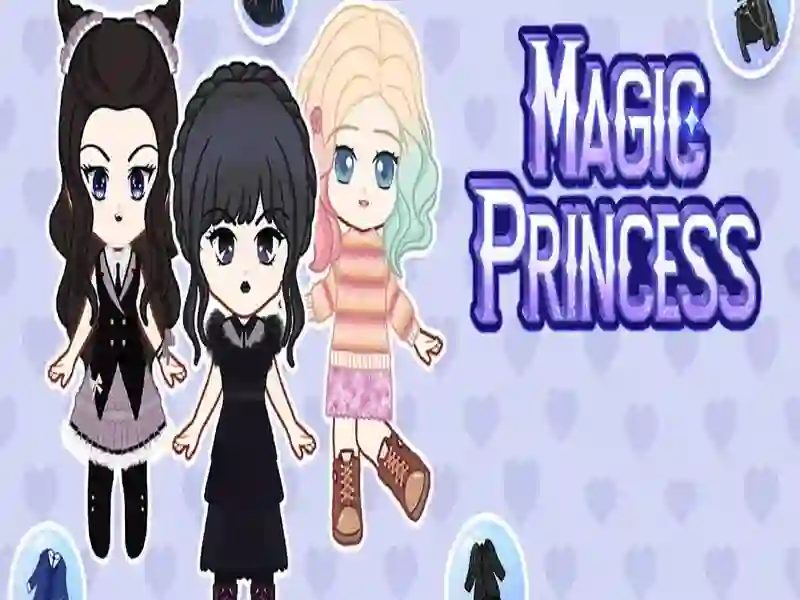 Игра Magic Princess: Ние обличаме кукла онлайн