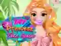 Игра Направи си сам: Princess маска за лице онлайн Игра Направи си сам: Princess маска за лице онлайн