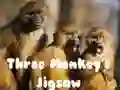 Игра Пъзел на Трите Маймуни онлайн Игра Пъзел на Трите Маймуни онлайн