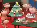 Игра Коледна Пъзел с Глинена Кукла онлайн Игра Коледна Пъзел с Глинена Кукла онлайн