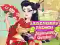 Игра Легендарна мода на японската гейша онлайн Игра Легендарна мода на японската гейша онлайн