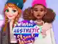 Игра Зимна естетика на уличната мода онлайн
