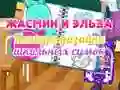 Игра Конкурс за дизайн на училищни раници на Жасмин и Елза онлайн Игра Конкурс за дизайн на училищни раници на Жасмин и Елза онлайн