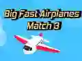 Игра Големи Бързи Самолети Match 3 онлайн Игра Големи Бързи Самолети Match 3 онлайн