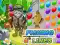 Игра Риболов и Линии онлайн Игра Риболов и Линии онлайн