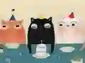 Игра Смешни котки пързалка онлайн Игра Смешни котки пързалка онлайн