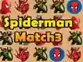 Игра Спайдърмен Мач 3 онлайн Игра Спайдърмен Мач 3 онлайн