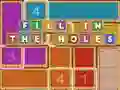 Игра Попълнете дупките онлайн Игра Попълнете дупките онлайн