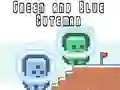 Игра Зелен и Син Човек онлайн Игра Зелен и Син Човек онлайн
