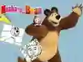 Игра Маша и Мечока онлайн Игра Маша и Мечока онлайн