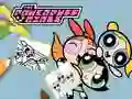 Игра Книга за оцветяване на Powerpuff Girls онлайн