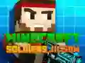 Игра Пъзел Солдати Minecraft онлайн