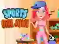 Игра Спортно момиче Джули онлайн Игра Спортно момиче Джули онлайн
