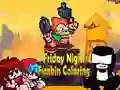 Игра Петъчна вечер Funkin оцветяване онлайн Игра Петъчна вечер Funkin оцветяване онлайн