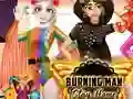 Игра Горящият човек: Остани у дома онлайн