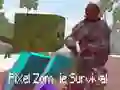 Игра Пикселно оцеляване със зомбита онлайн Игра Пикселно оцеляване със зомбита онлайн
