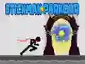 Игра Стикмен Паркур онлайн Игра Стикмен Паркур онлайн