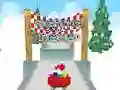 Игра Санта състезание! онлайн Игра Санта състезание! онлайн