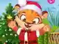 Игра Грижа за сладкия тигърчета онлайн Игра Грижа за сладкия тигърчета онлайн