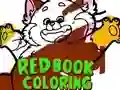 Игра Червена оцветяваща книга онлайн Игра Червена оцветяваща книга онлайн