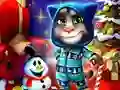Игра Разлики с Том за Коледа онлайн