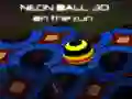 Игра Неоново топче 3D в бягство онлайн Игра Неоново топче 3D в бягство онлайн