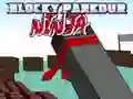 Игра Блоков Паркур Нинджа онлайн Игра Блоков Паркур Нинджа онлайн