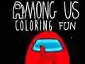 Игра Забавление с цветове Among Us онлайн