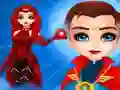 Игра Дама Странна и Рубинена Вещица онлайн Игра Дама Странна и Рубинена Вещица онлайн