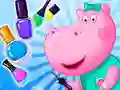 Игра Маникюрно студио Хипопотам онлайн Игра Маникюрно студио Хипопотам онлайн