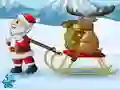 Игра Забавна Пъзел на Дядо Коледа онлайн