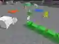 Игра Плъзгаща се Блокова Змия 3D онлайн