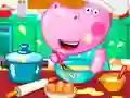 Игра Кулинарно училище Хипопотам онлайн